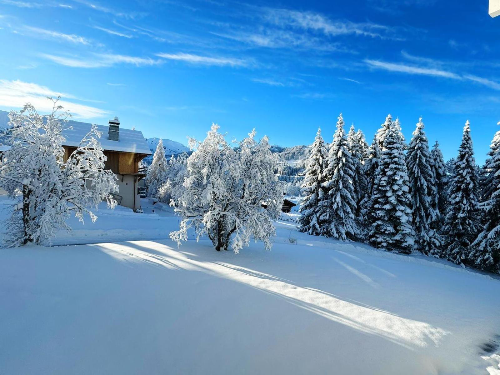 Le FLOCON du Mont Darbois classé 3 étoiles Megève Exterior foto