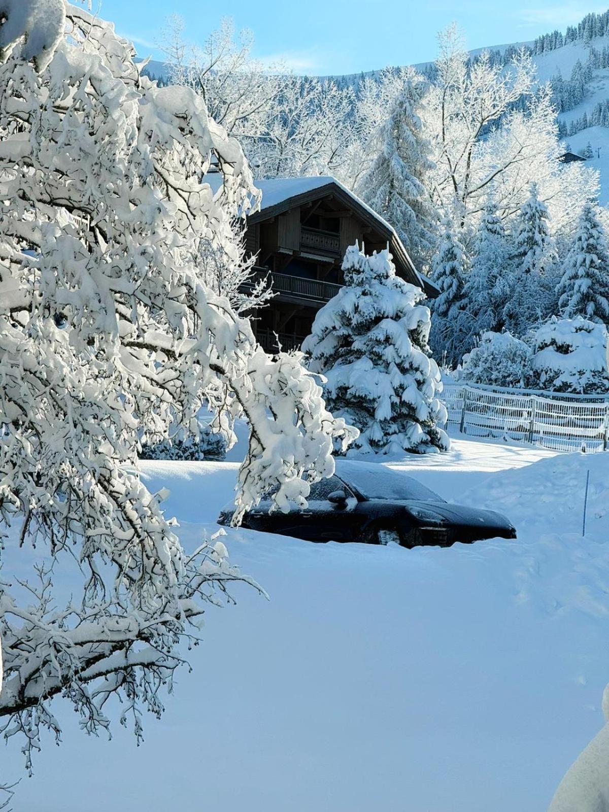 Le FLOCON du Mont Darbois classé 3 étoiles Megève Exterior foto