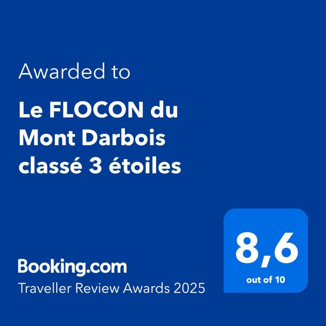 Le FLOCON du Mont Darbois classé 3 étoiles Megève Exterior foto